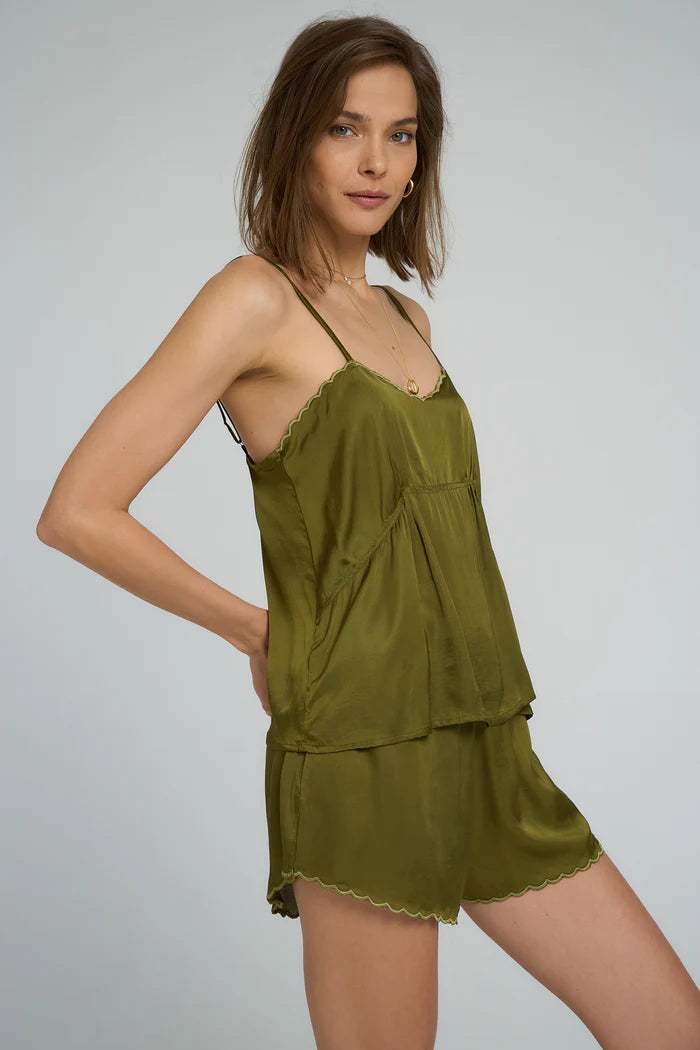 Moonflower Top | Olive