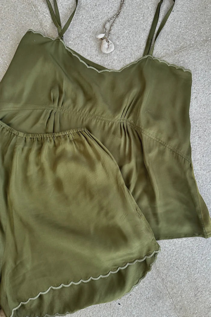 Moonflower Top | Olive