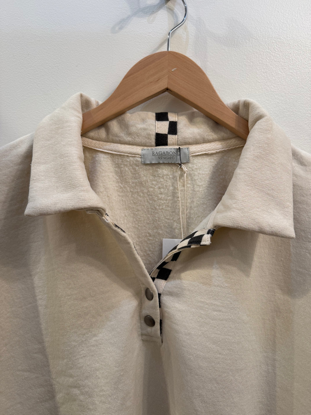 Hughes Polo | Checkerboard Cream