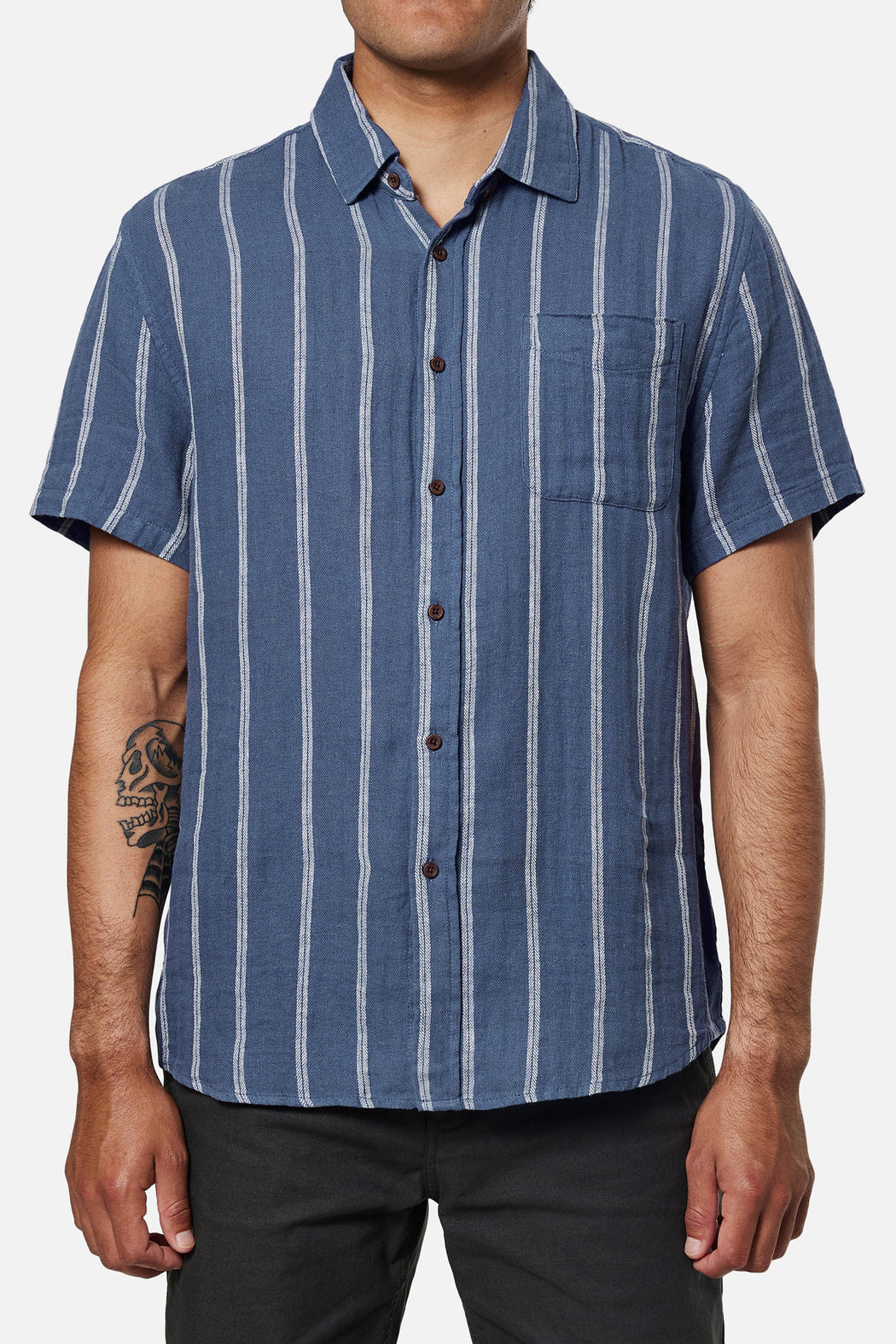 Alan Shirt | Washed Blue
