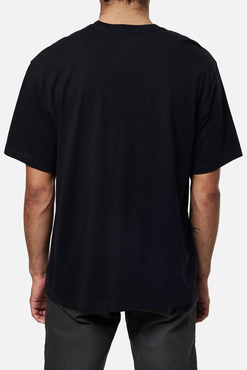 Box Fit Heritage Tee | Black
