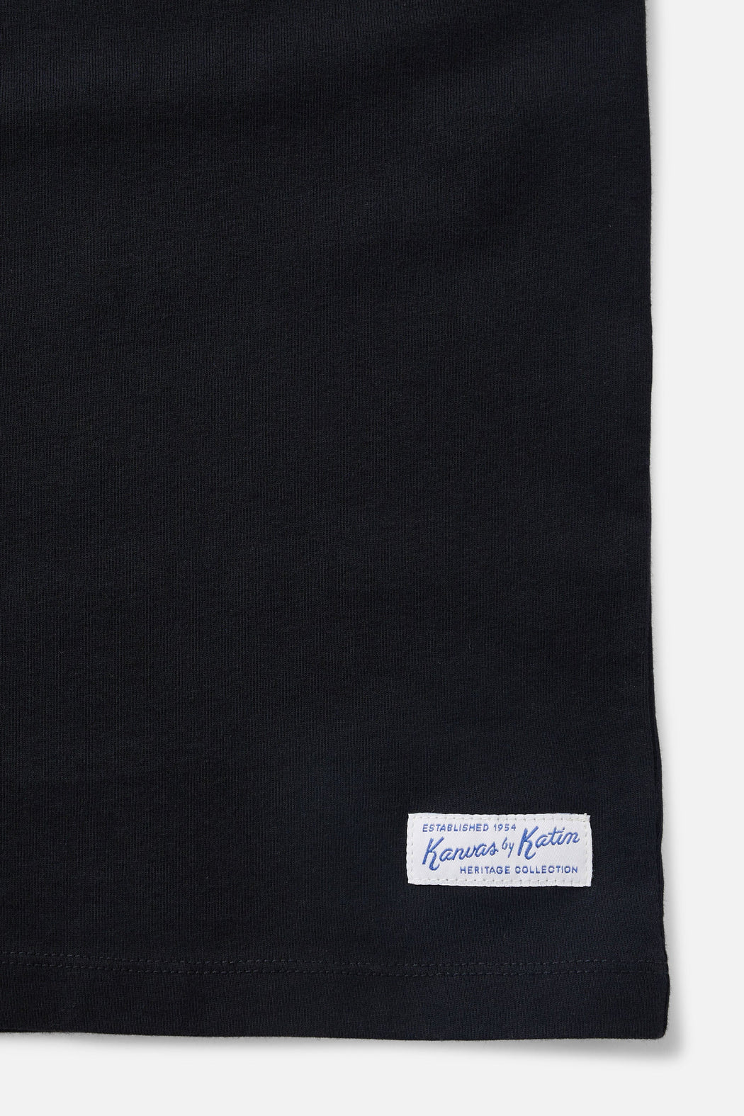 Box Fit Heritage Tee | Black