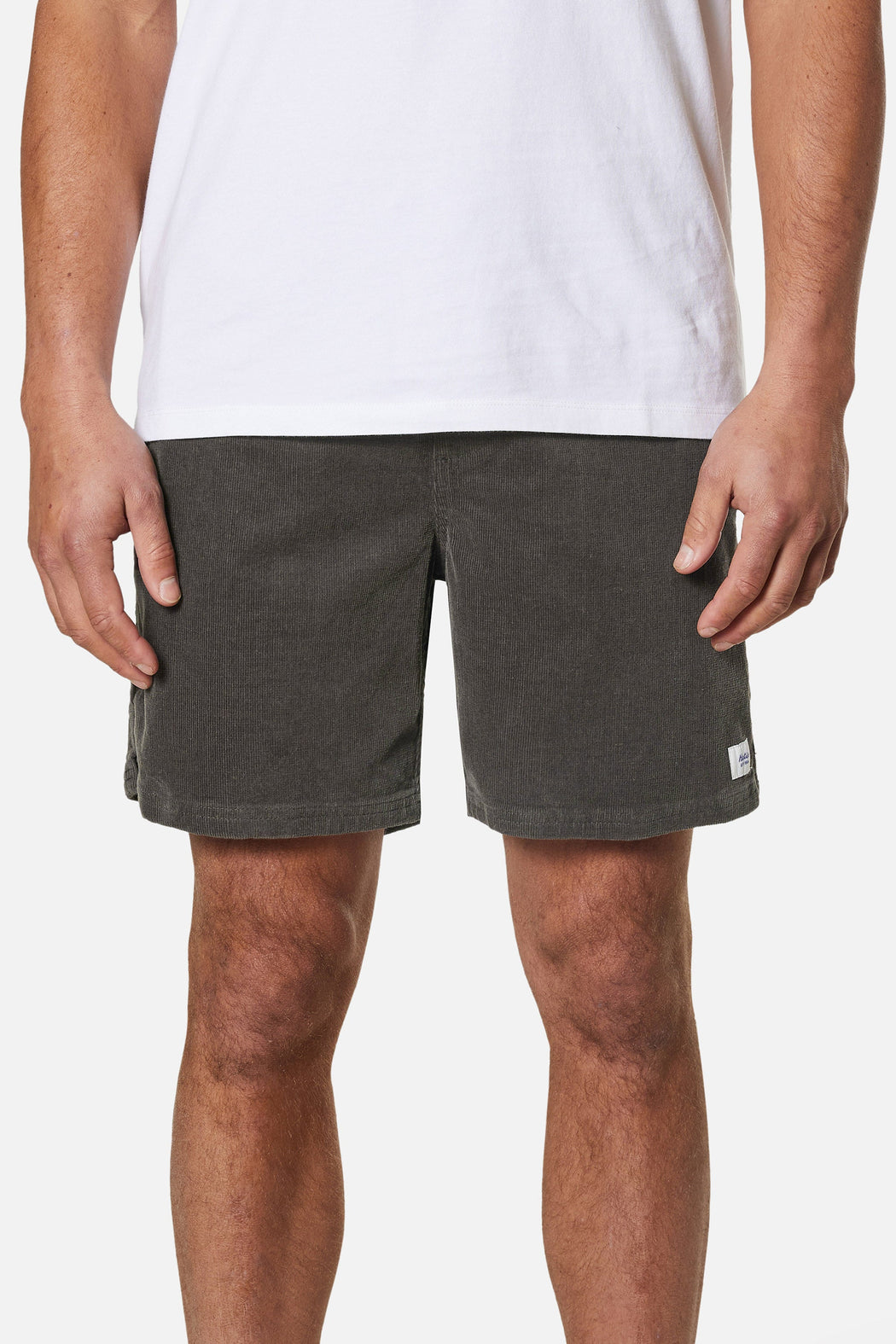 Cord Local Short | Black Wash