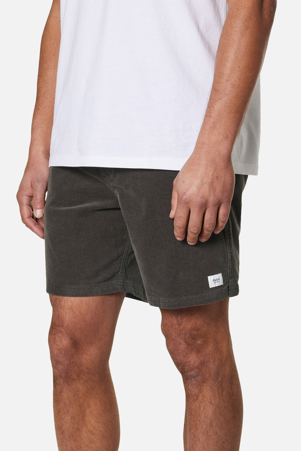 Cord Local Short | Black Wash