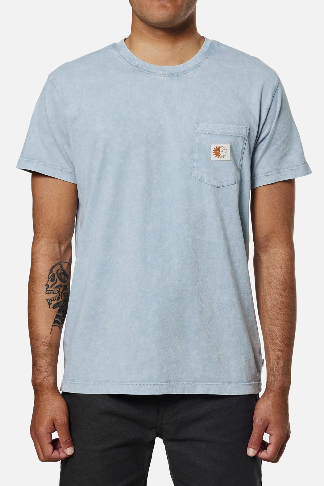 Dual Pocket Tee | Slate Mineral