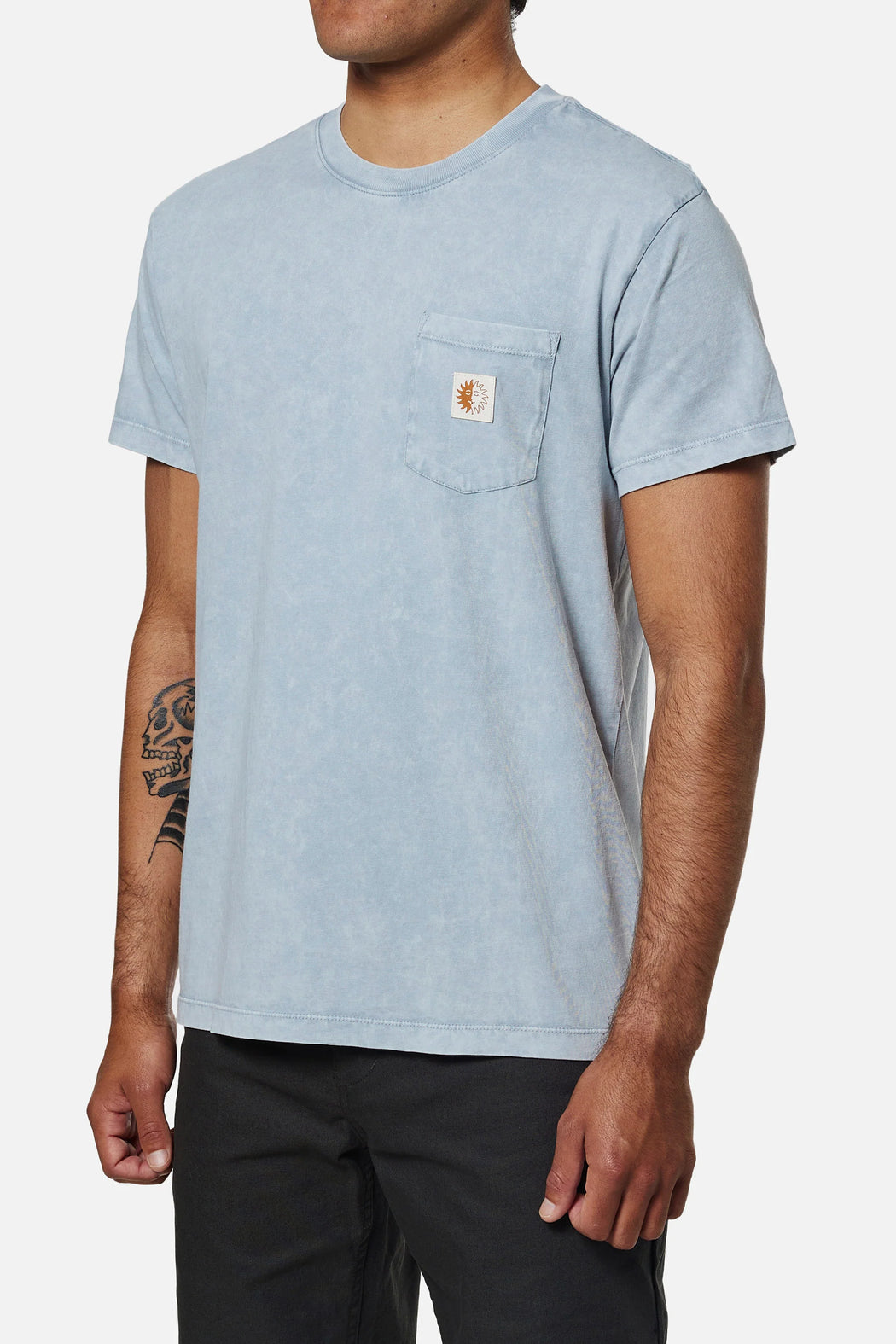Dual Pocket Tee | Slate Mineral