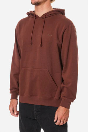 Emb Hoodie | Mahogany