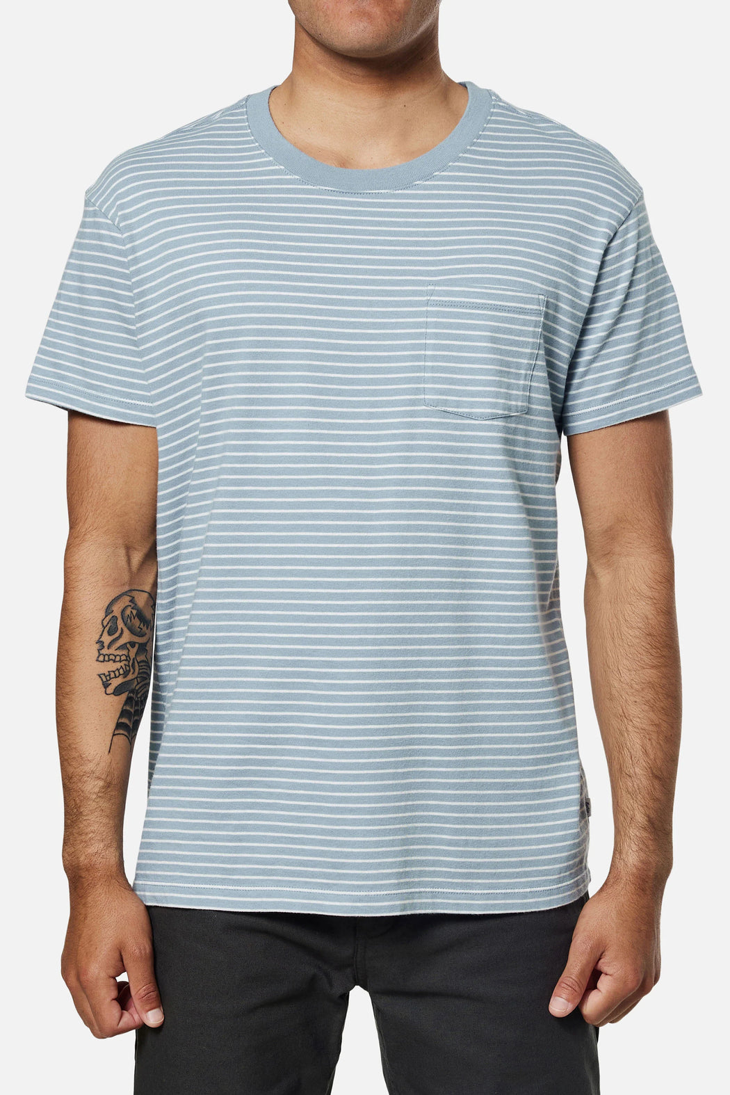 Finley Pocket Tee | Spring Blue