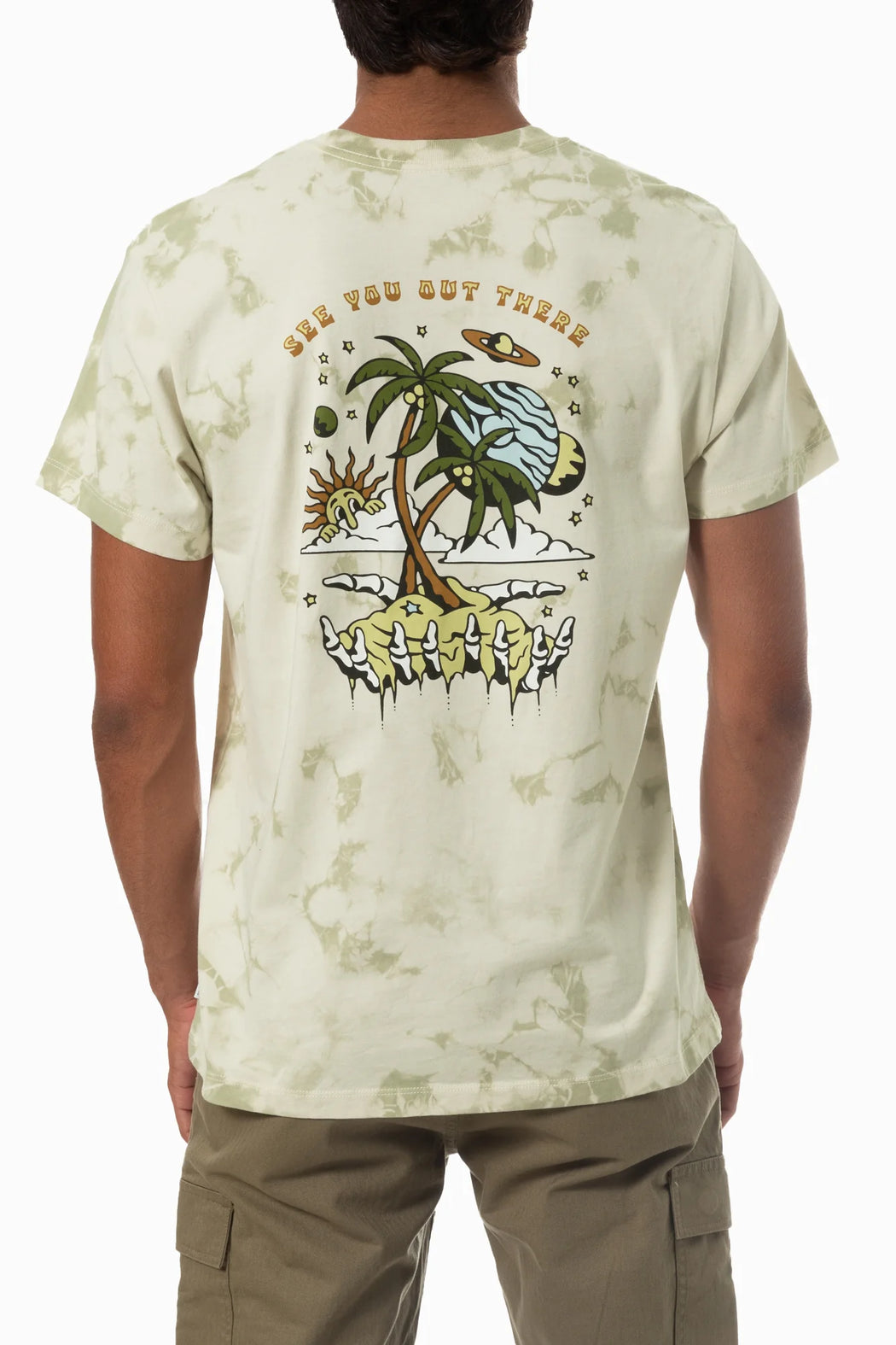 Nimbus Tee | Sage Cloud Wash