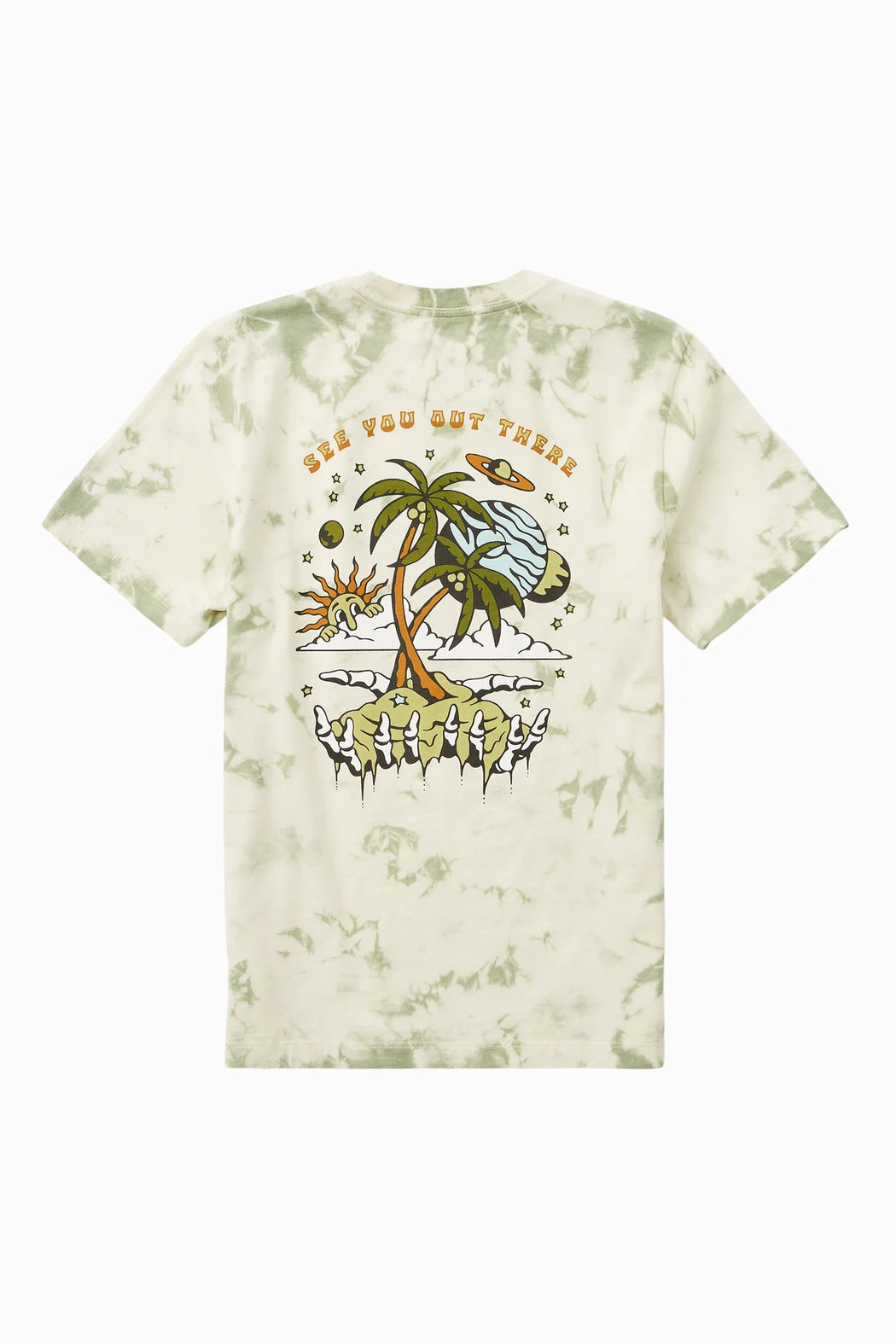 Nimbus Tee | Sage Cloud Wash