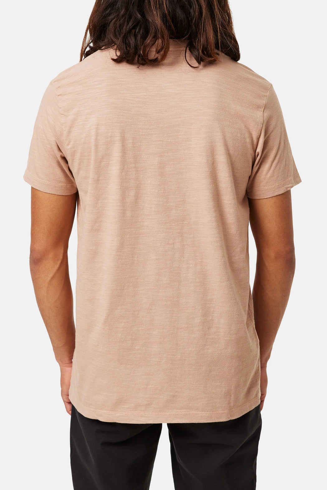 Slub Base Tee | Dusty Pink