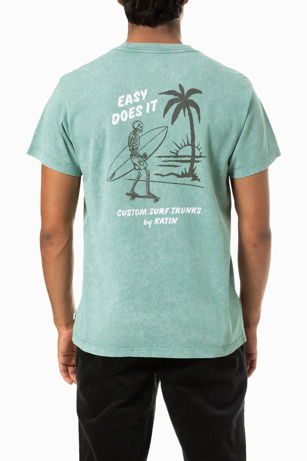 Swift Tee | Blue Surf Sand Wash