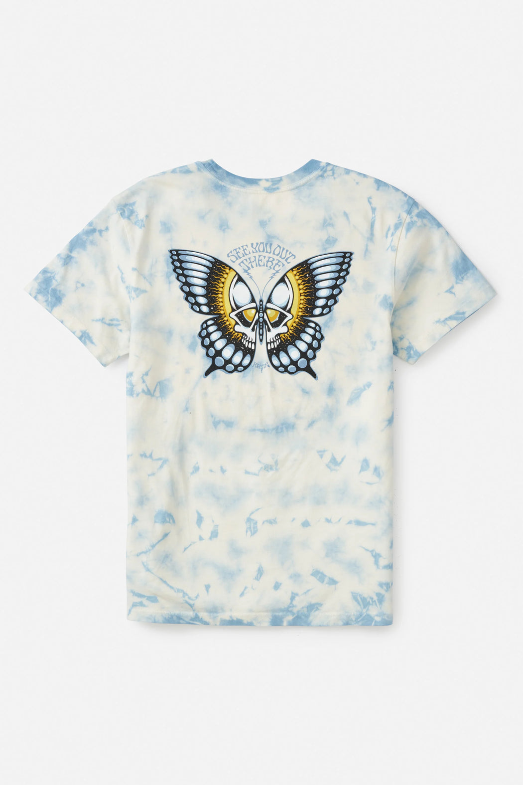 Transcend Tee | Spring Blue Tie Dye