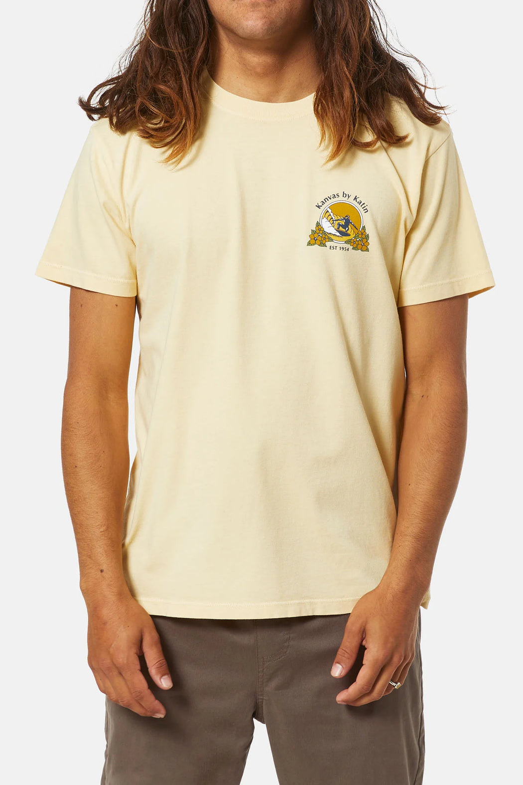Vintage Tee | Sun Yellow Sand Wash