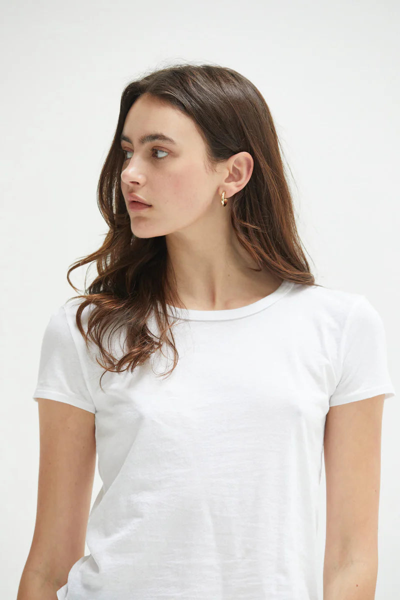 Noe Baby Tee | White