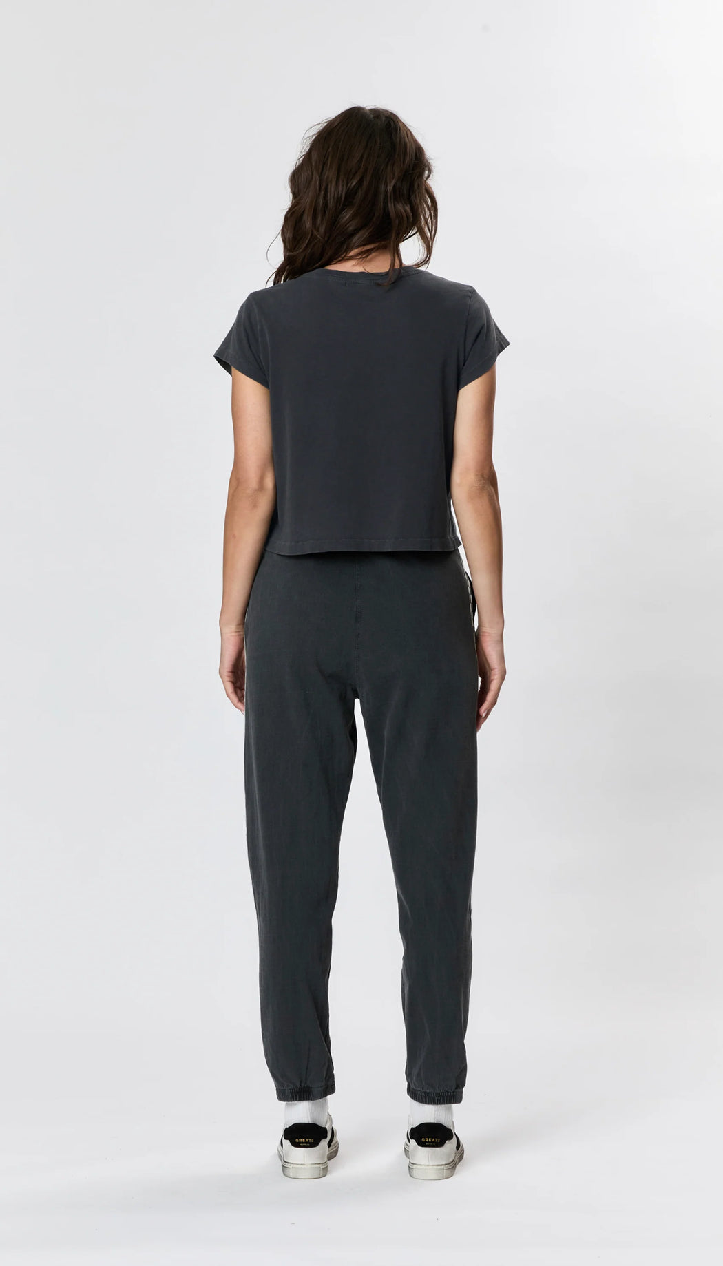 Slater Pant | Checkerboard Washed Black