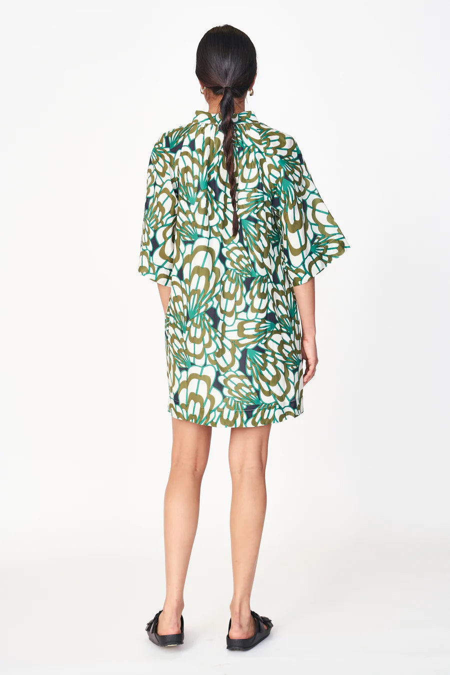 Faro Dress | Moss Shell