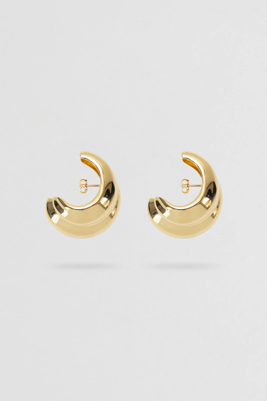 Mega Cuff Hoops | Gold