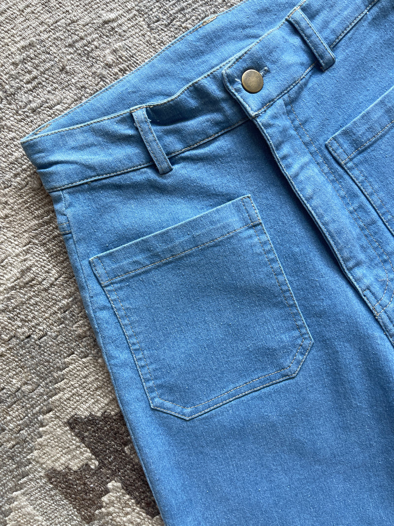 Molly Denim Jean l Milky Blue