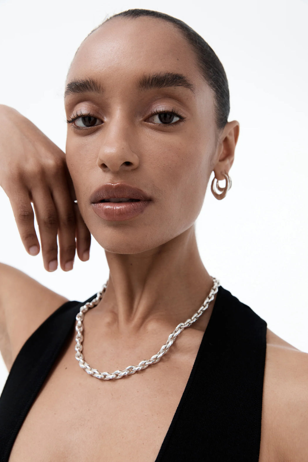 Marina Chain Necklace | Silver
