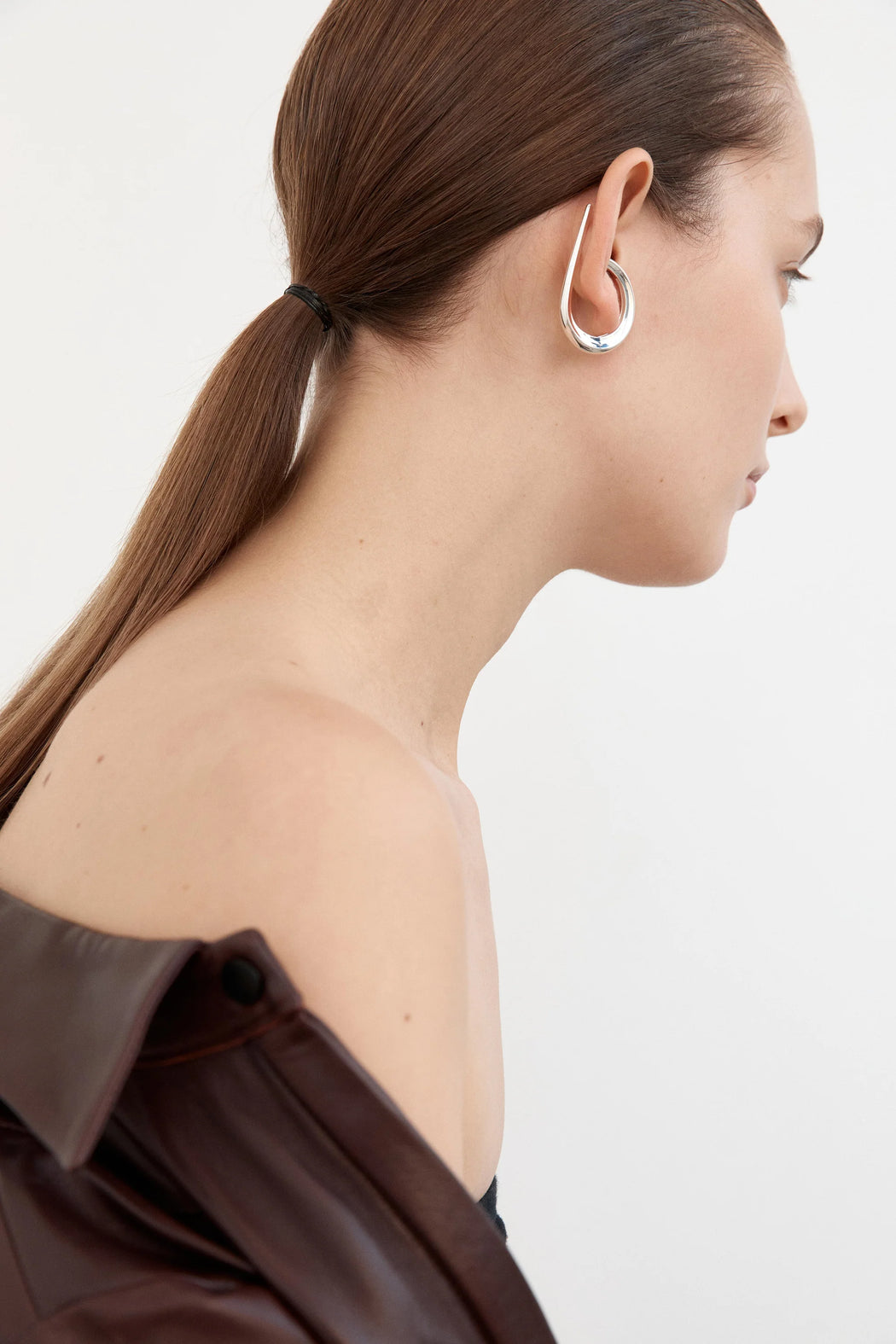 High Beam Ear Cuff | Silver