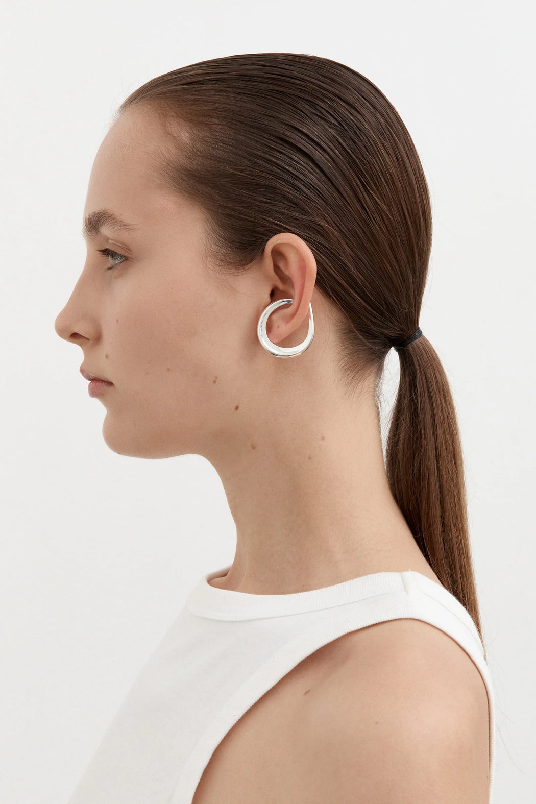High Beam Ear Cuff | Silver