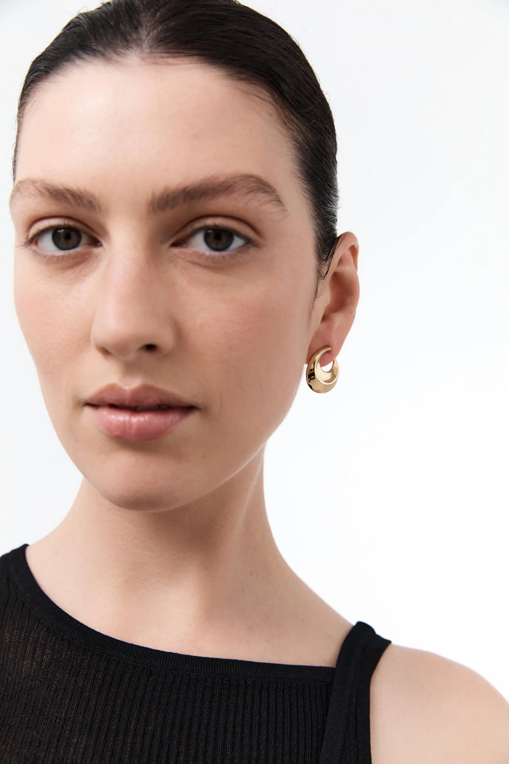 Open Earrings | Gold