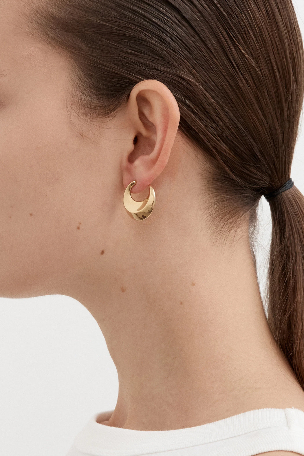 Open Earrings | Gold