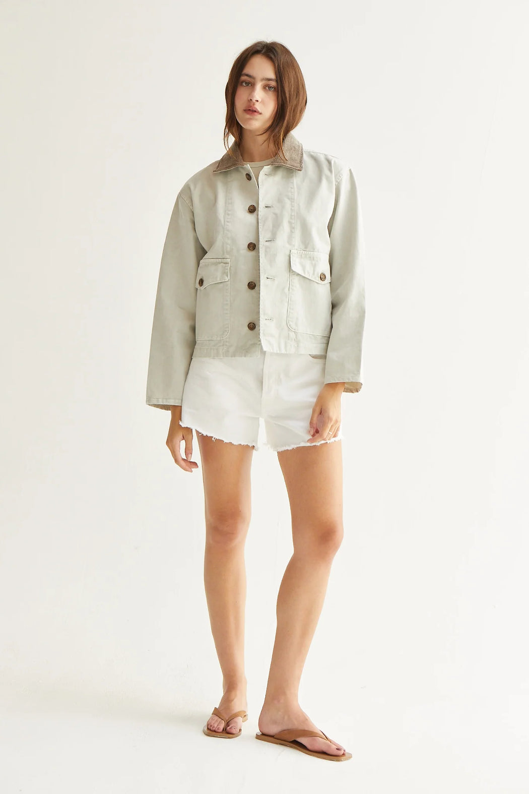 Petra Hunting Jacket | Vintage Mint