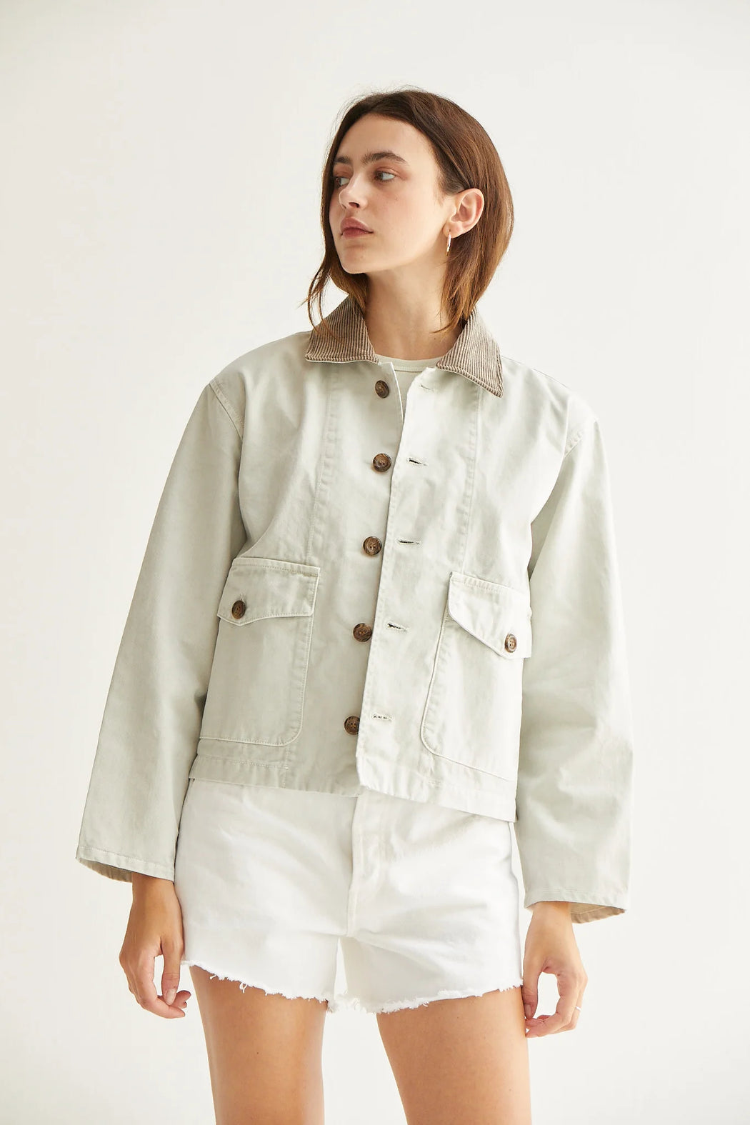 Petra Hunting Jacket | Vintage Mint
