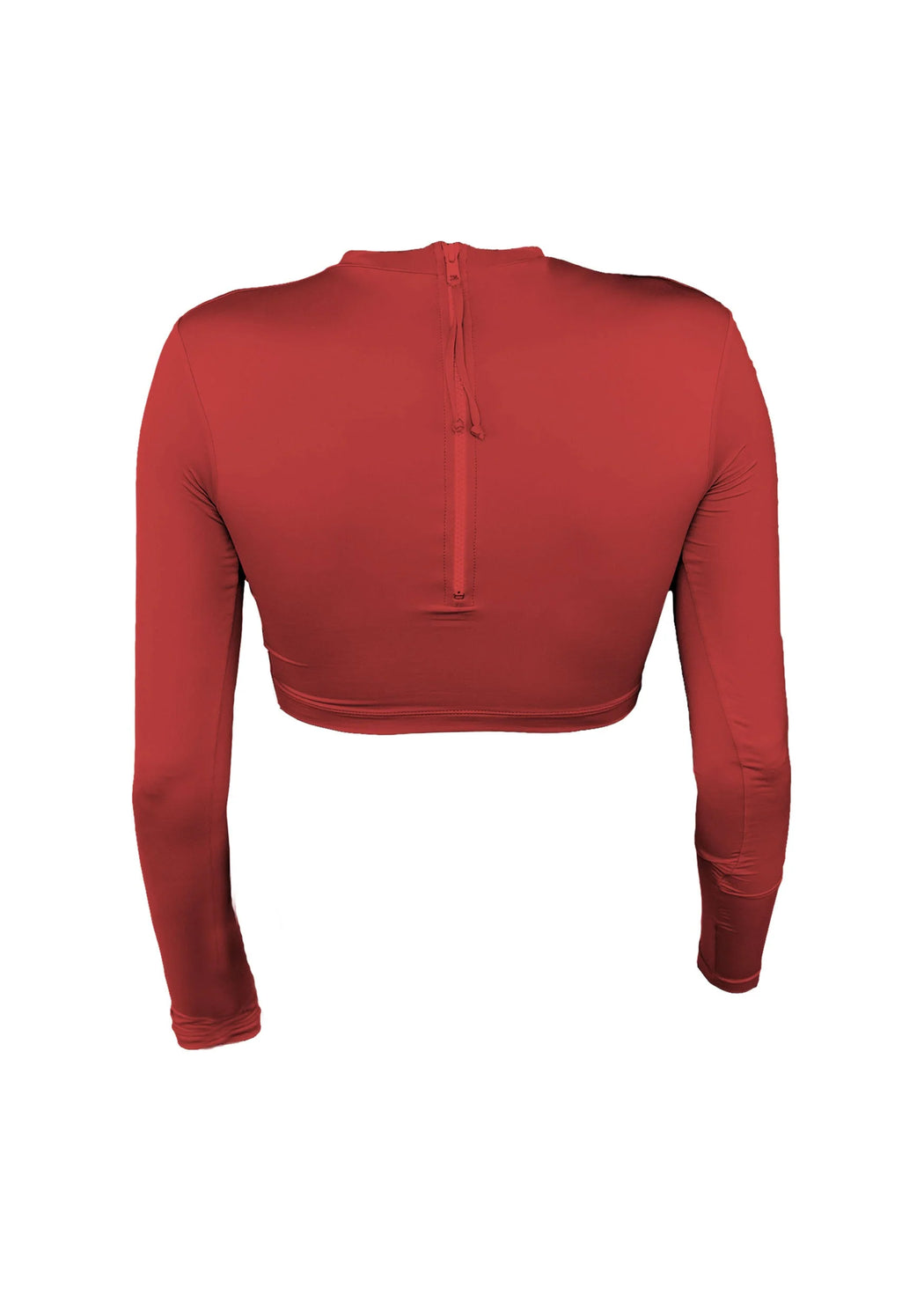 Cropped Rash Guard | Poppy