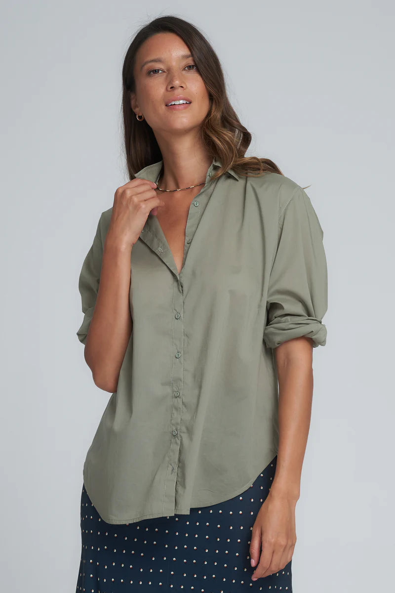 Rizz Shirt l Moss Green