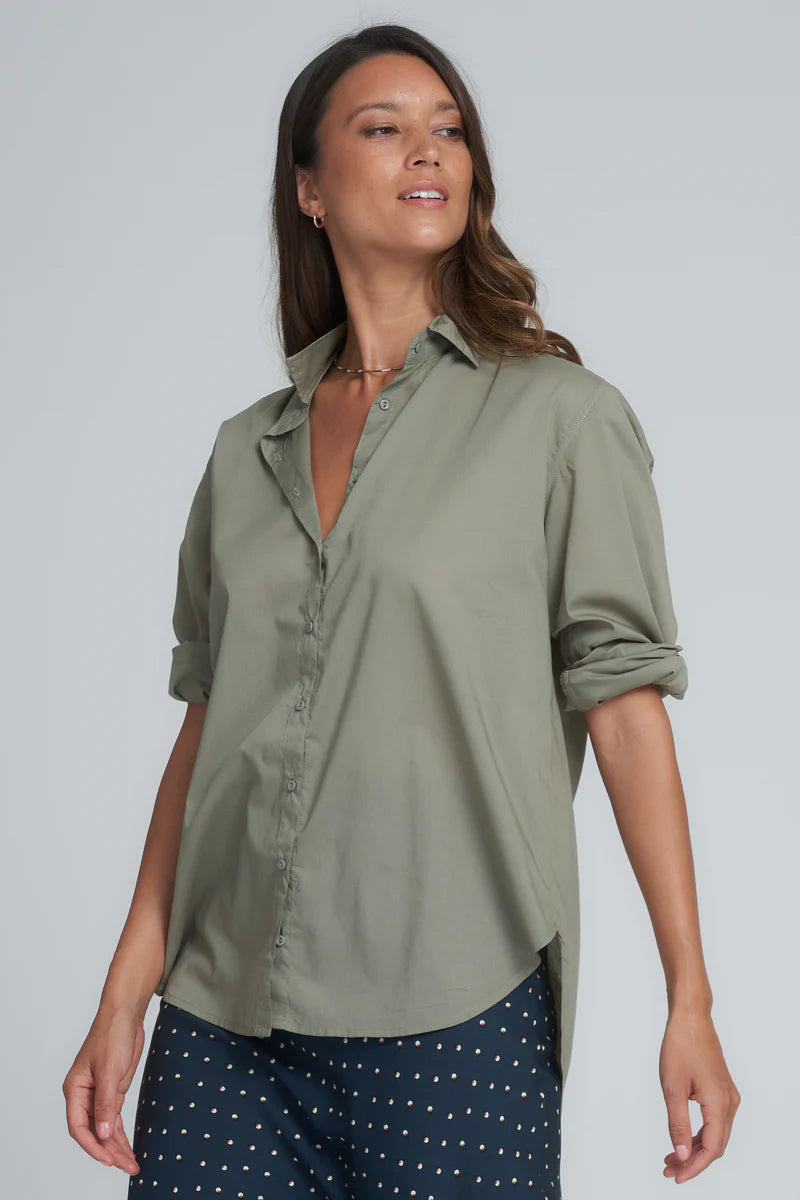 Rizz Shirt l Moss Green