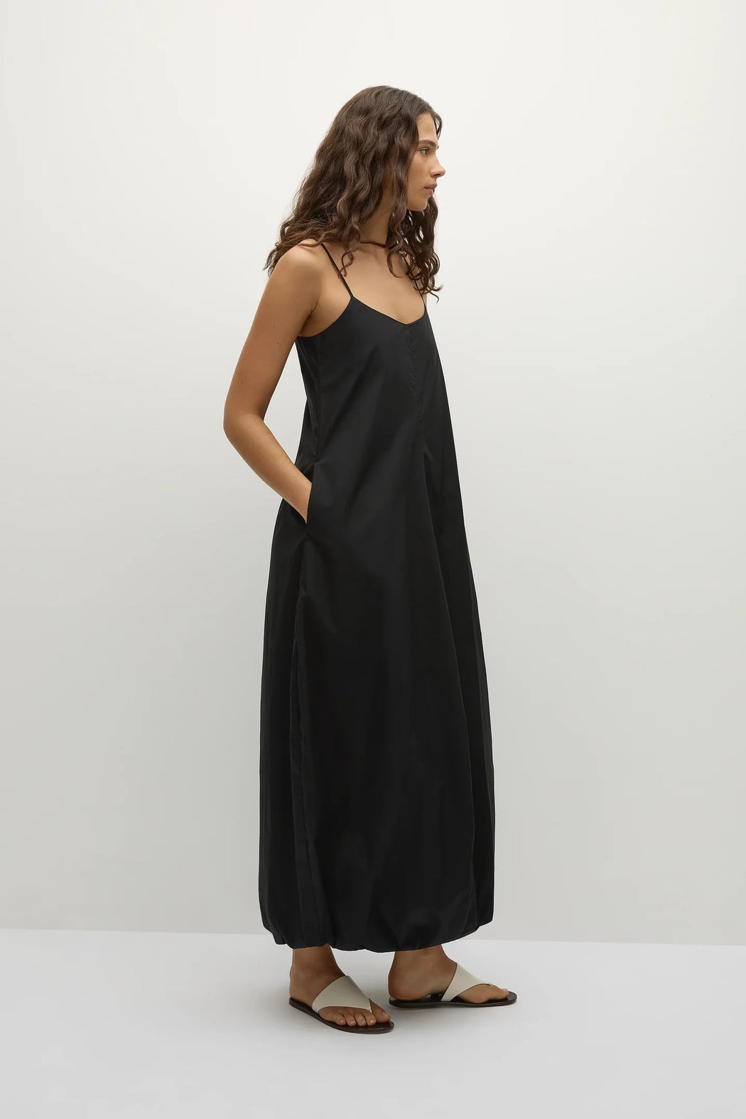Aniela Maxi Dress | Chocolate Chestnut