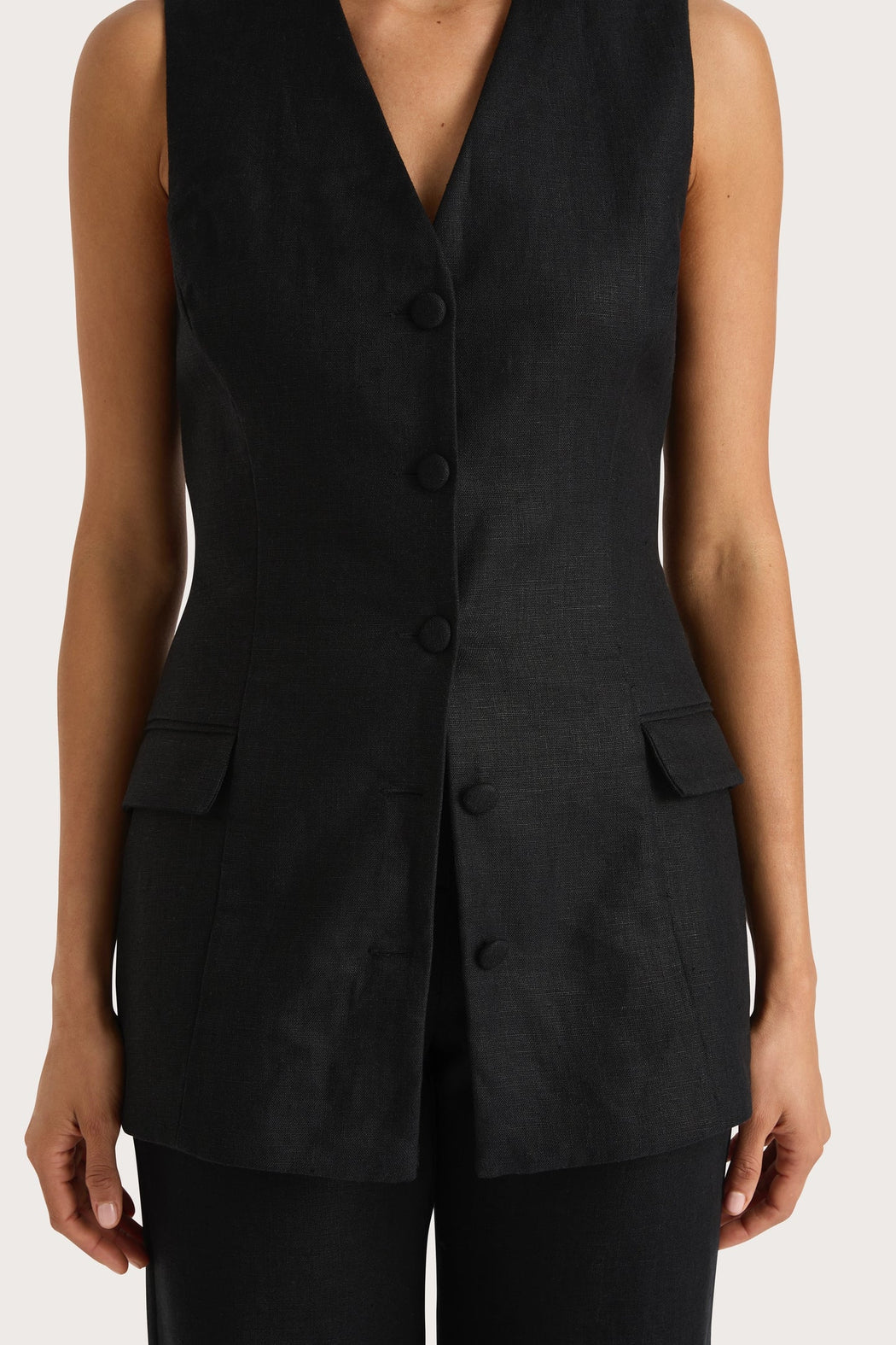 Eloise Vest | Black