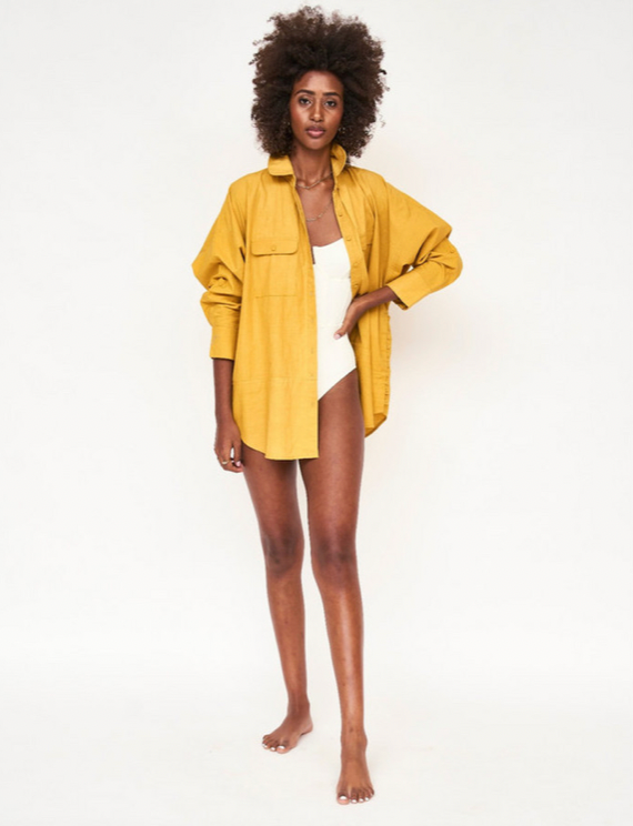Kyoto Blouse | Gilded Poplin