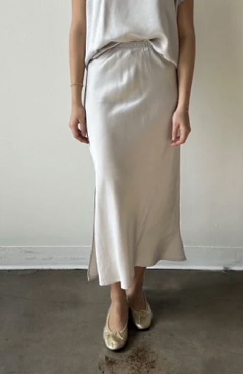 Slip Skirt l Silver Fox