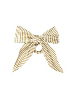 The Taffeta Bow | Pistachio Gingham