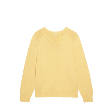 The Cotton V-Neck Sweater | Butter