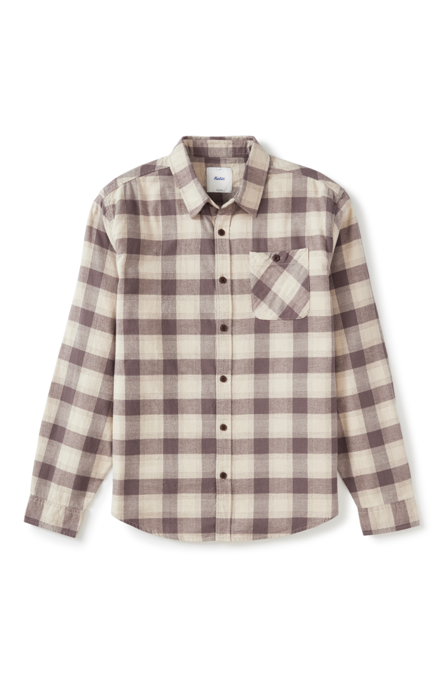 Derek Flannel | Plum