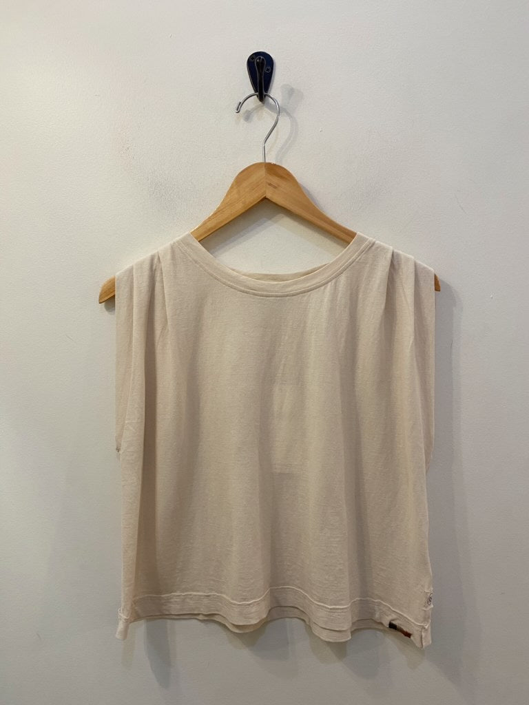 Jackie Pleated Shell | Cream