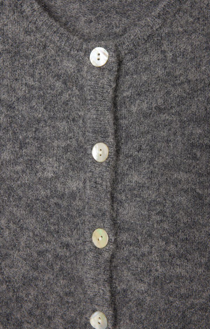 Vitow Cardigan | Steel Melange