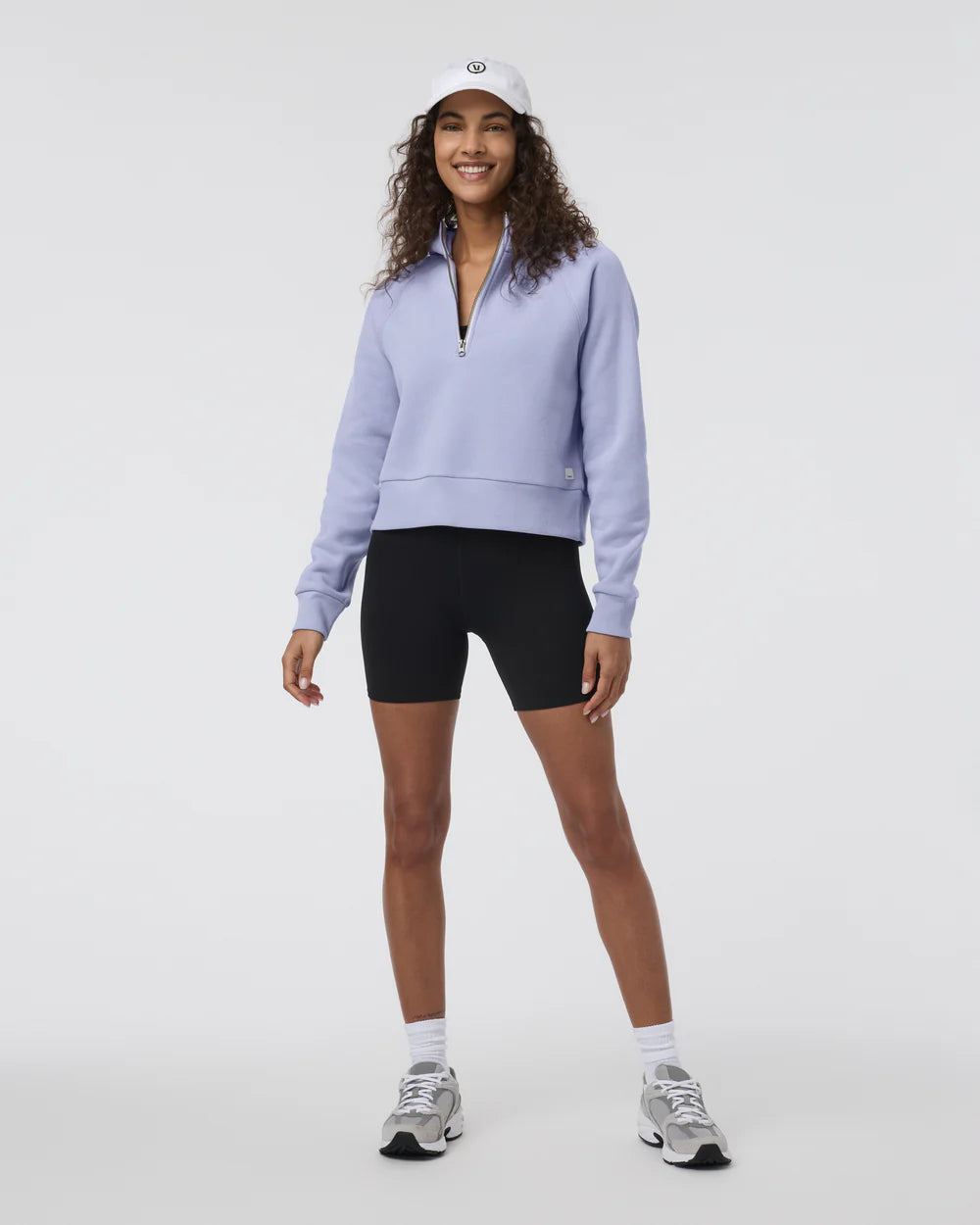 Restore Half Zip Hoodie | Lavender Mist