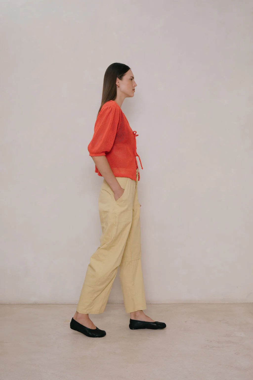 Utility Pant | Butter Yellow