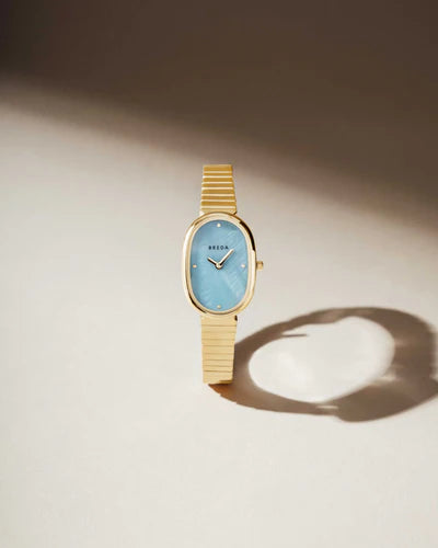 Jane Watch | Gold/Sky