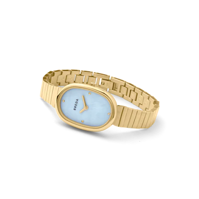 Jane Watch | Gold/Sky