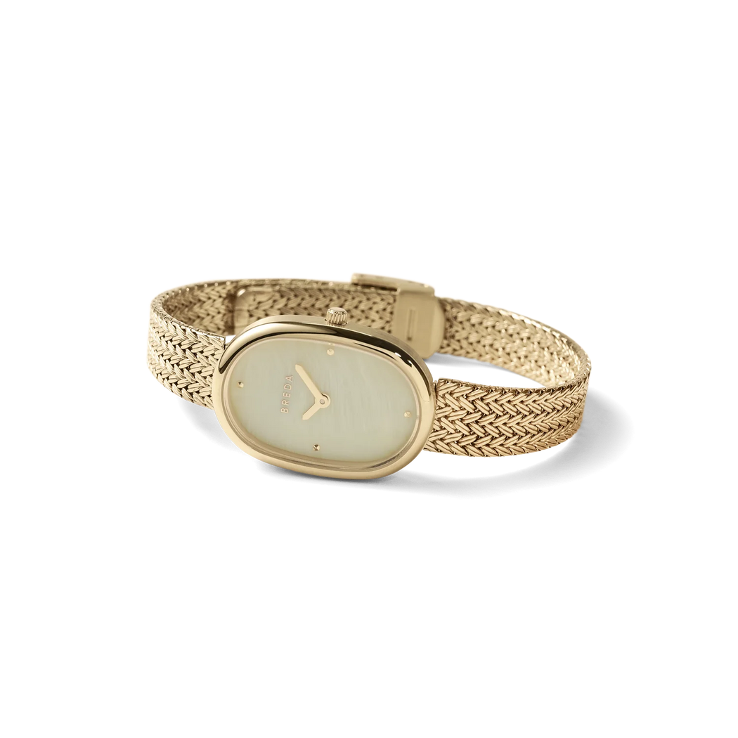 Jane Tethered Watch l Gold & Champagne