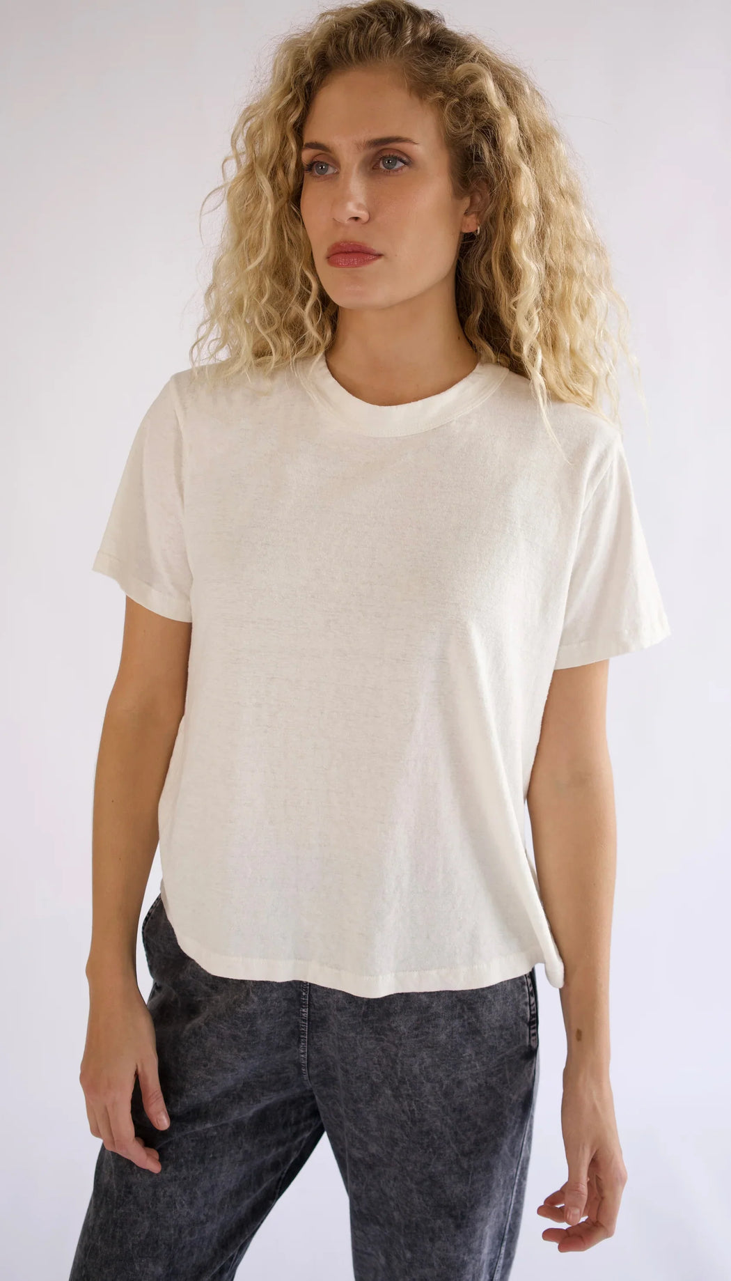 Hemp Mod Tee | White