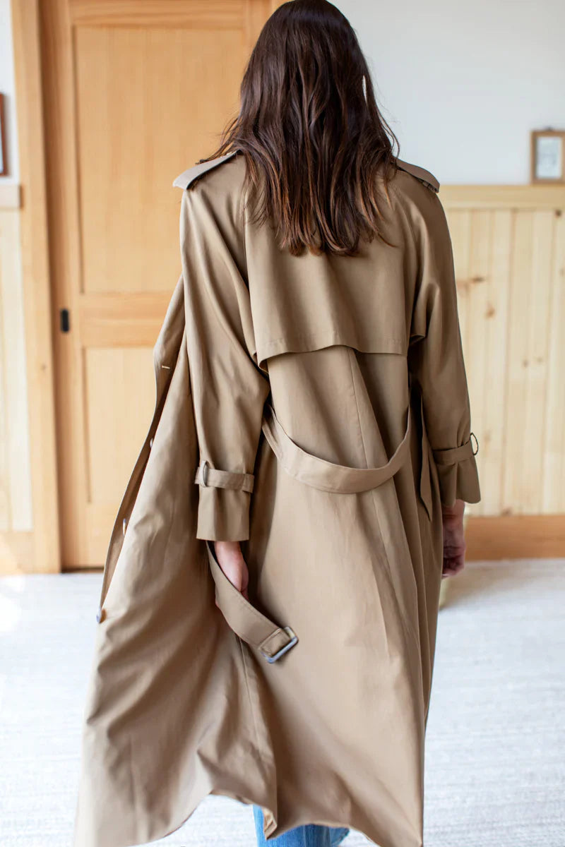 Layering Trench Coat | Camel