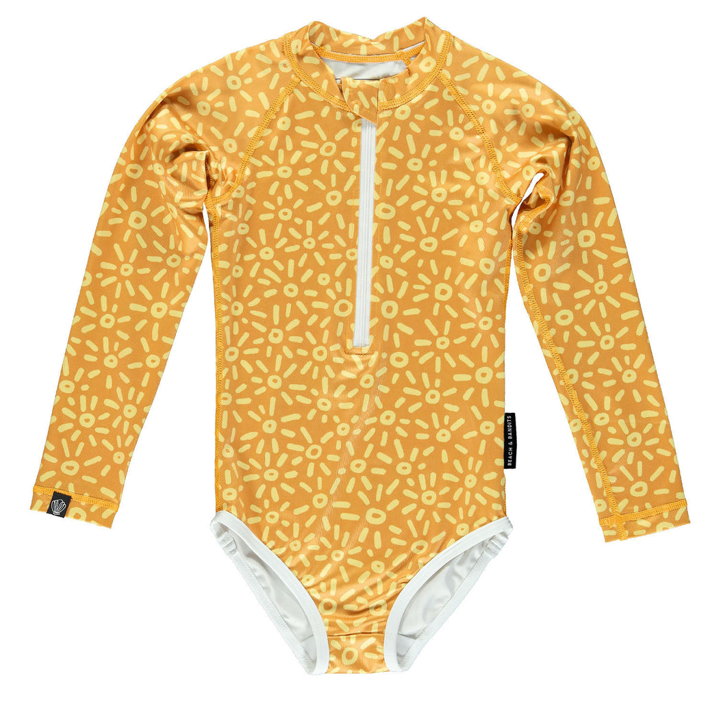 Golden Orange Swimsuit